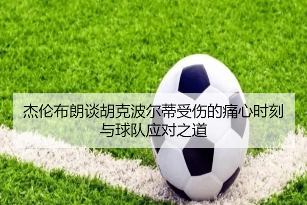 杰伦布朗谈胡克波尔蒂受伤的痛心时刻与球队应对之道